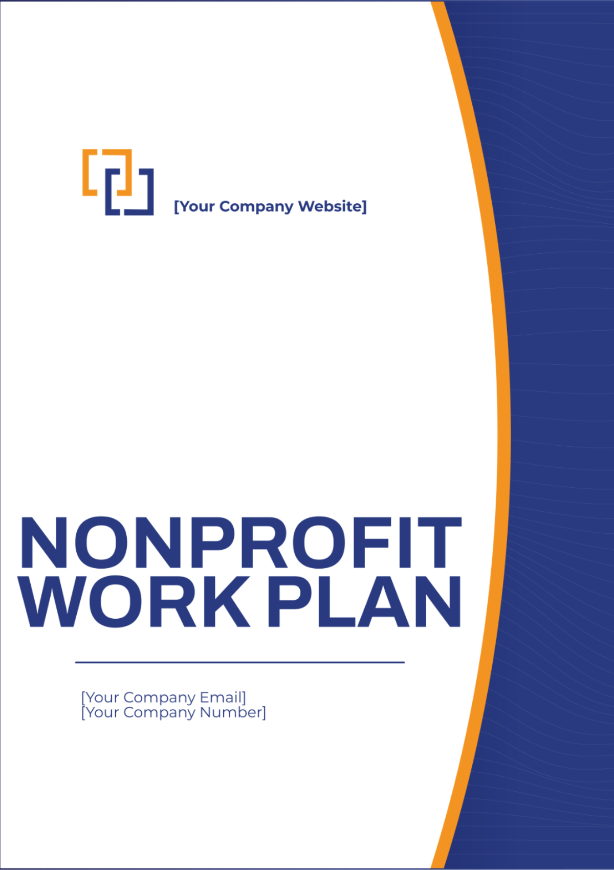 Nonprofit Work Plan Template - Edit Online & Download