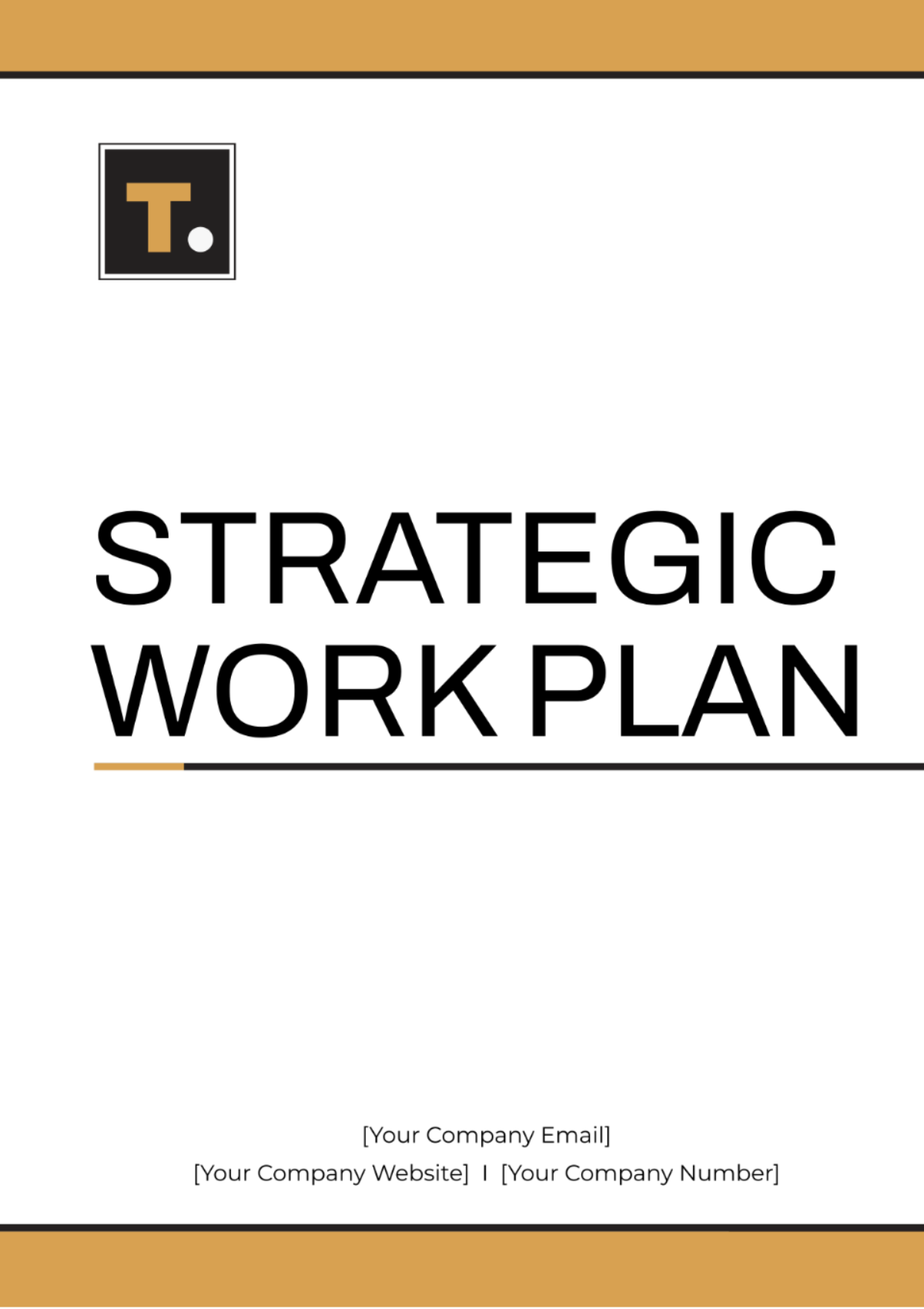 Strategic Work Plan Template - Edit Online & Download