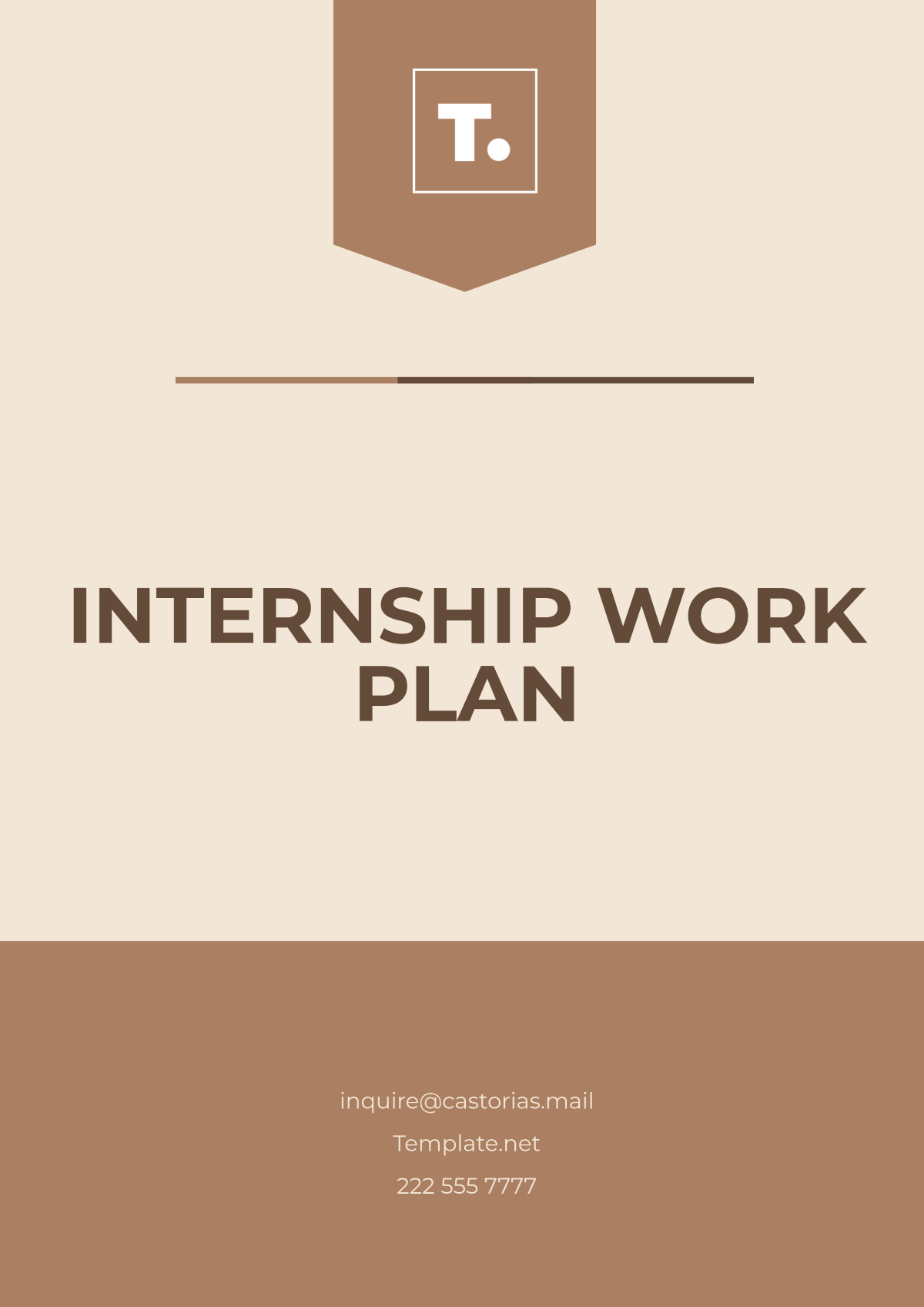 Internship Work Plan Template - Edit Online & Download