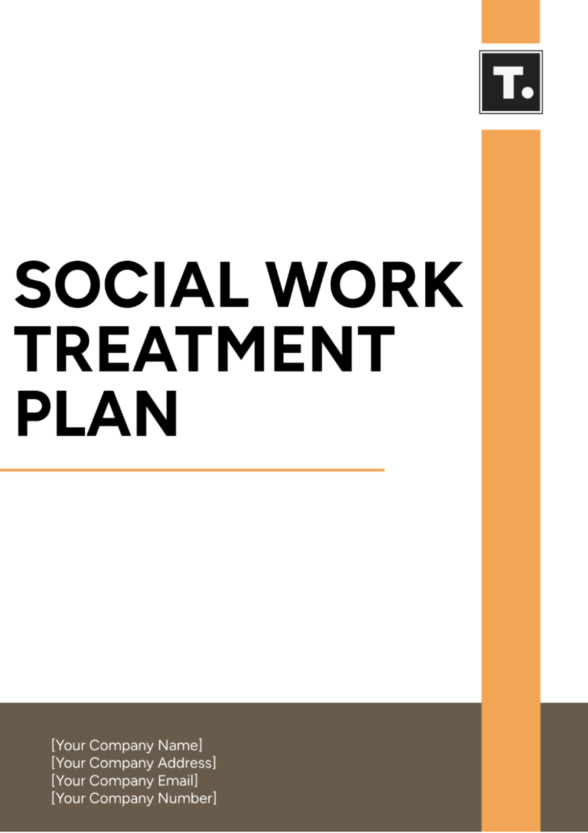 Social Work Treatment Plan Template - Edit Online & Download