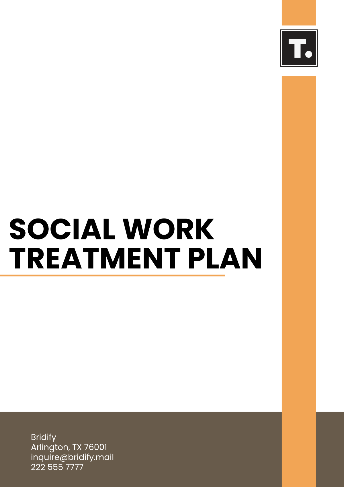 Social Work Treatment Plan Template - Edit Online & Download