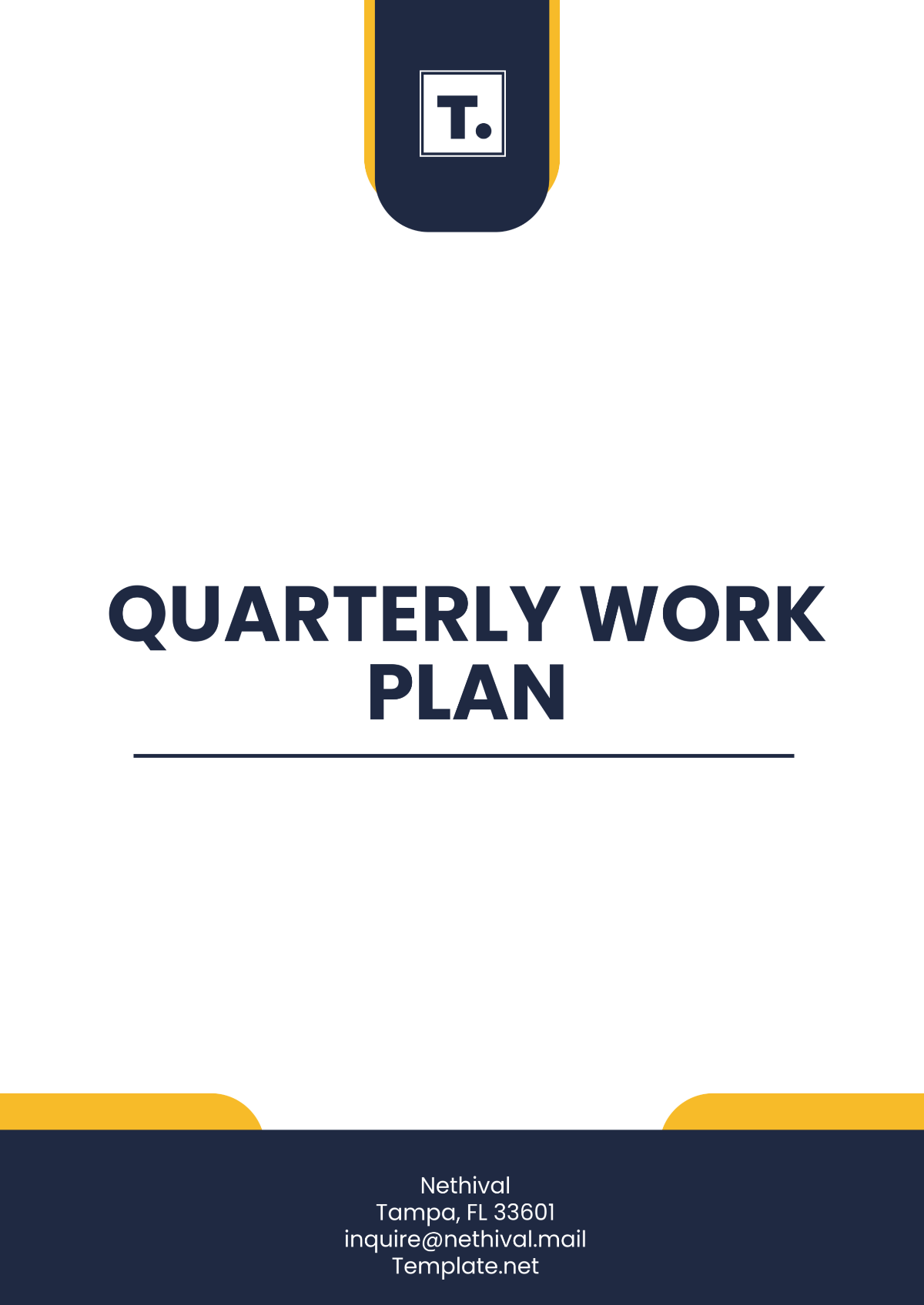 Quarterly Work Plan Template - Edit Online & Download