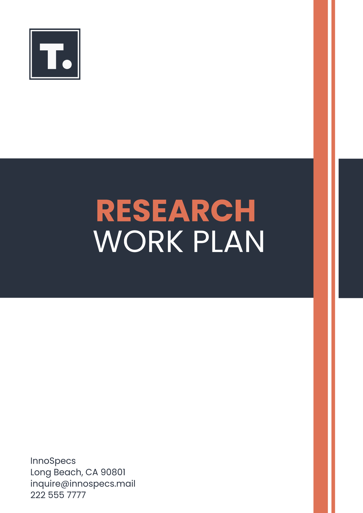 Research Work Plan Template - Edit Online & Download