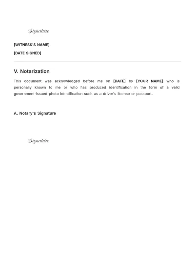 Free Change Of Name Deed Template to Edit Online
