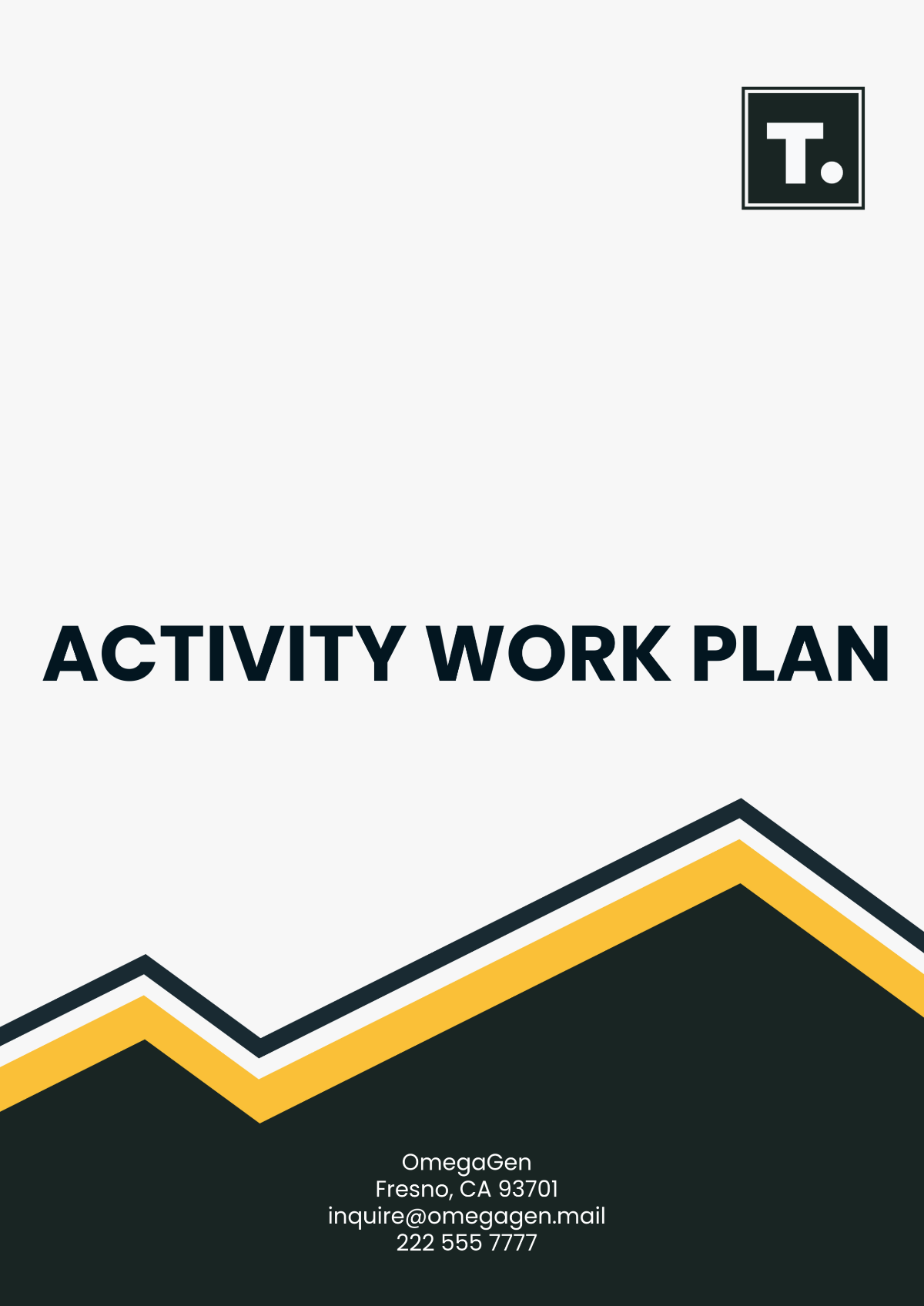 Activity Work Plan Template - Edit Online & Download