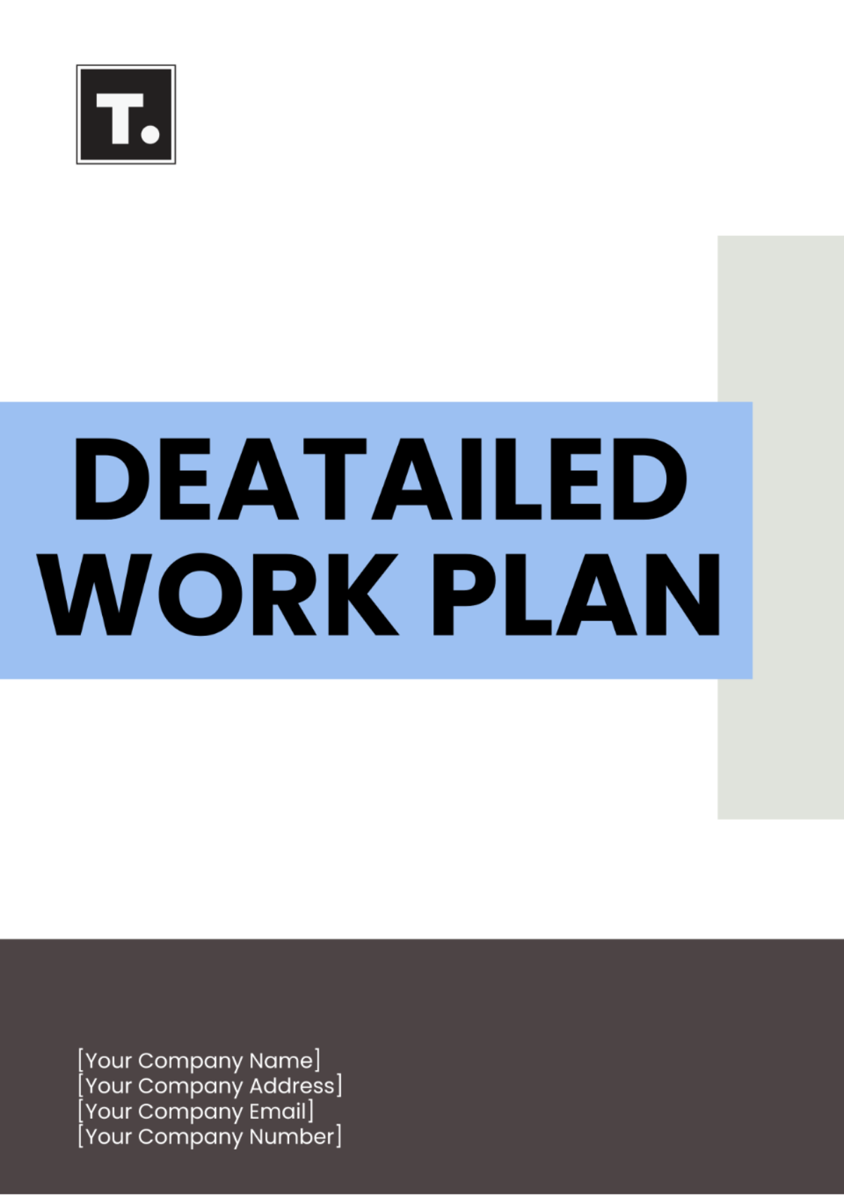 Detailed Work Plan Template - Edit Online & Download