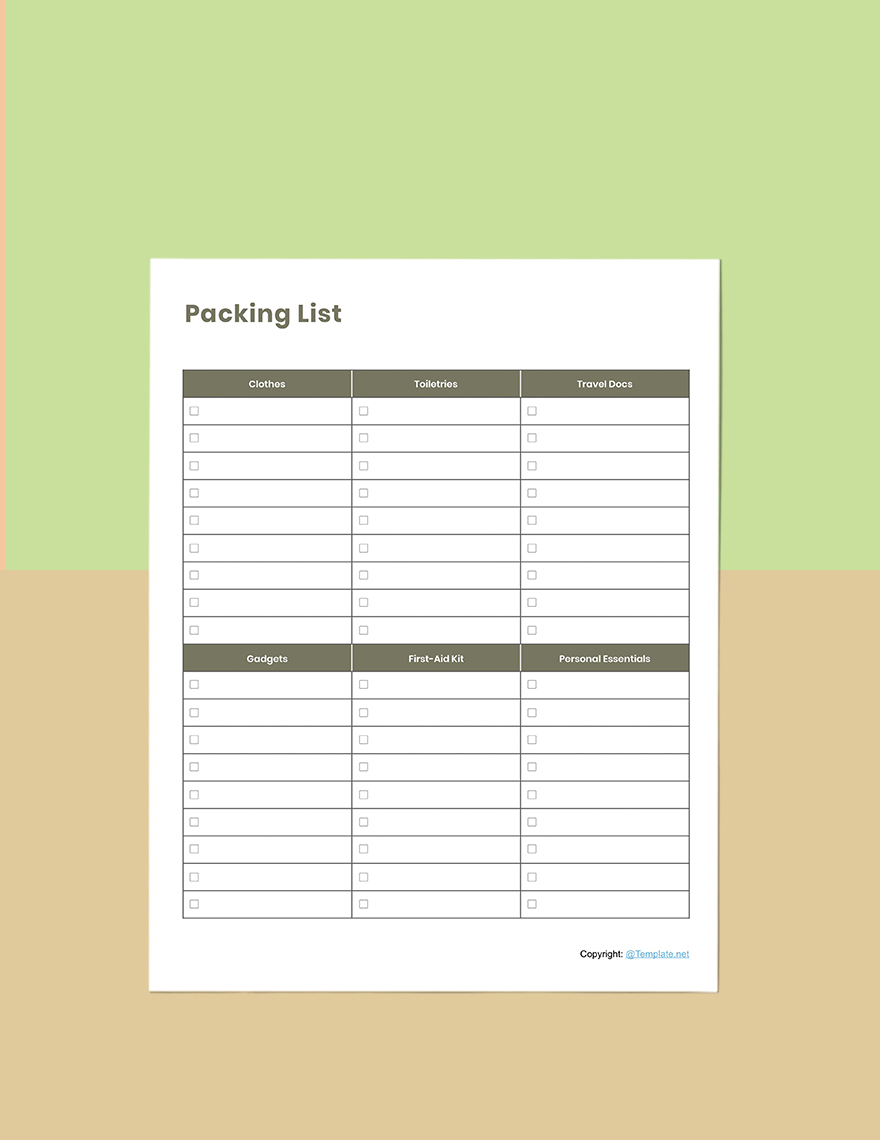 Free Blank Itinerary Planner Template - Google Docs, Word, PDF ...