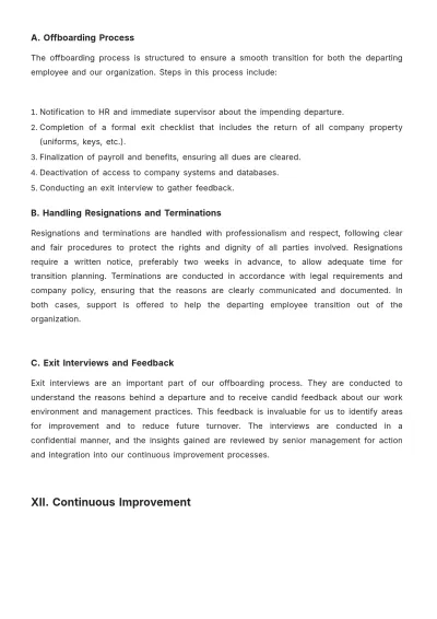 Free Restaurant Employee Plan Template to Edit Online