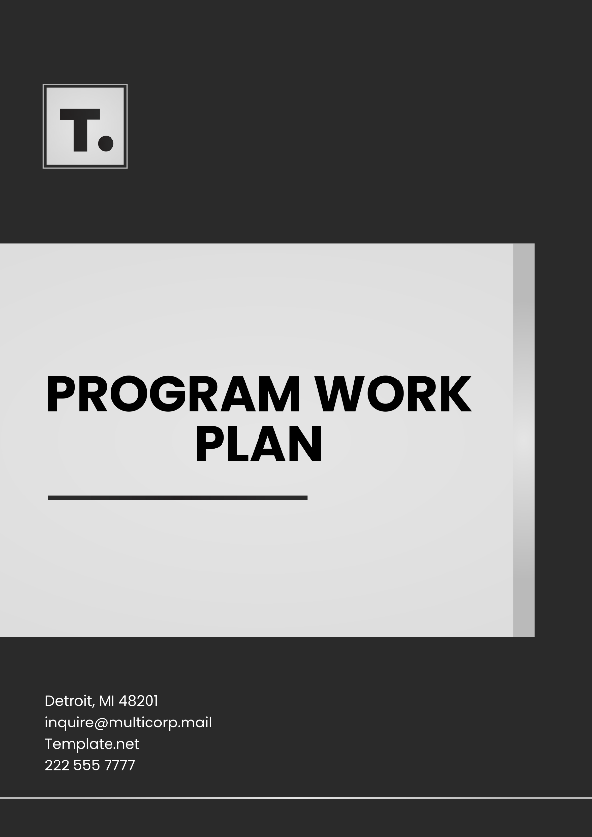 Program Work Plan Template - Edit Online & Download