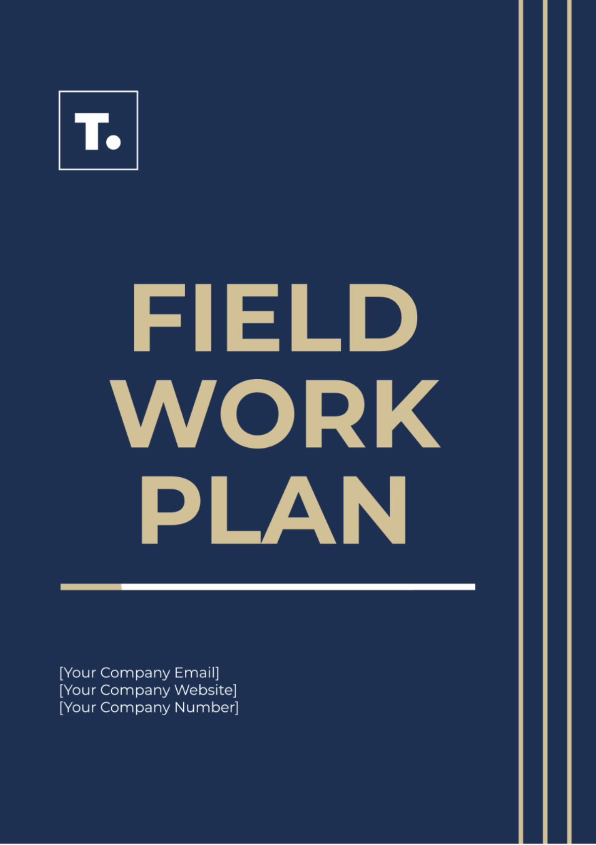 Free Field Work Plan Template