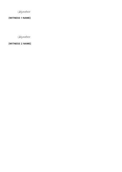 Free Family Trust Deed Template to Edit Online