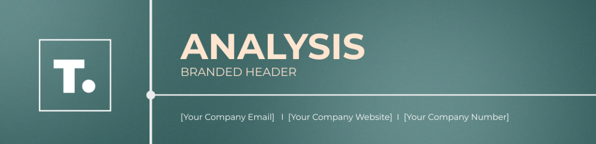 Free Analysis Branded Header Template