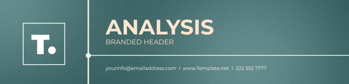 Analysis Branded Header Template - Edit Online & Download