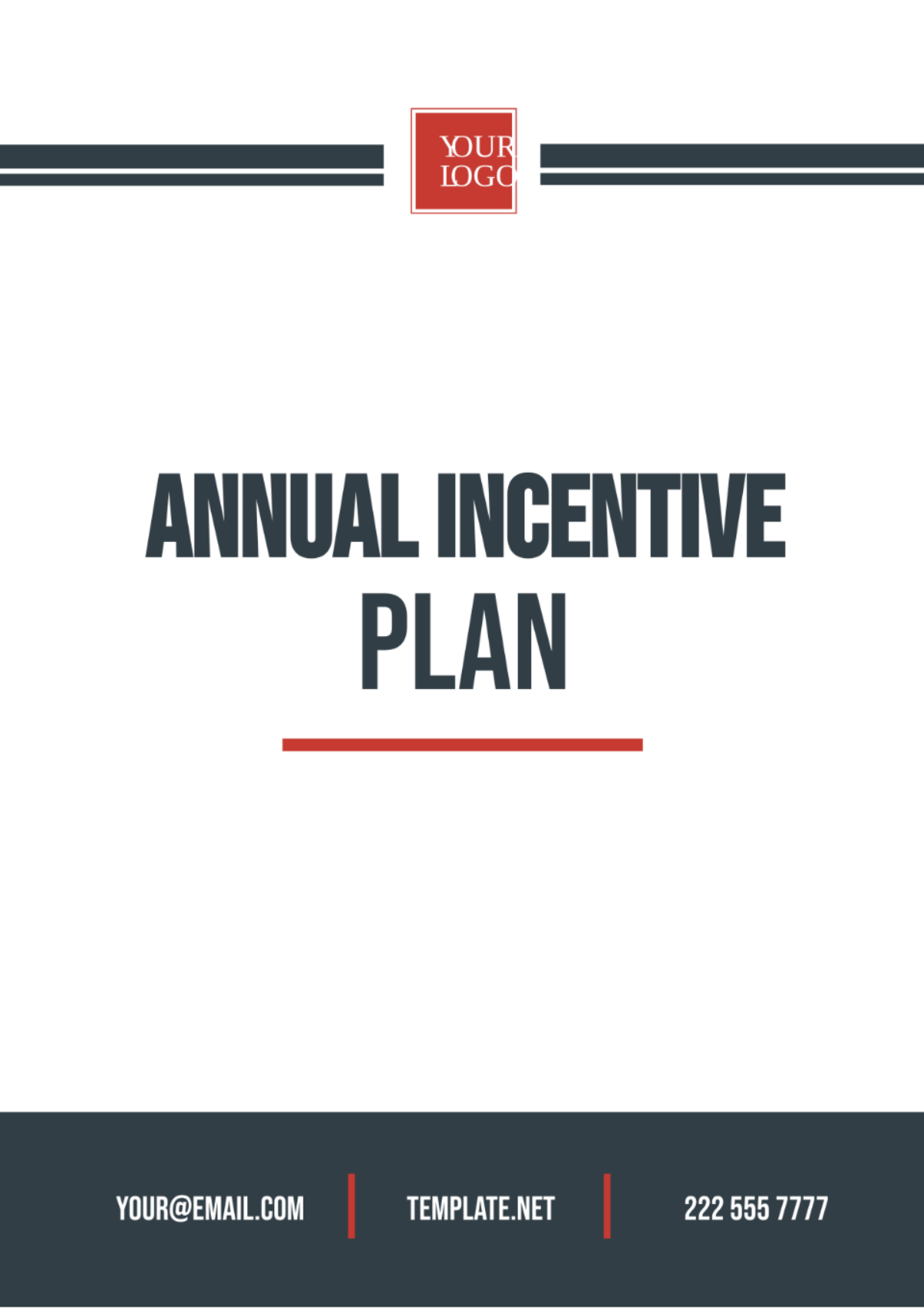 Free Annual Incentive Plan Template