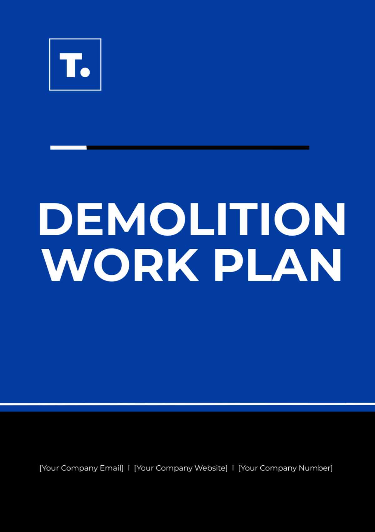 Demolition Work Plan Template - Edit Online & Download