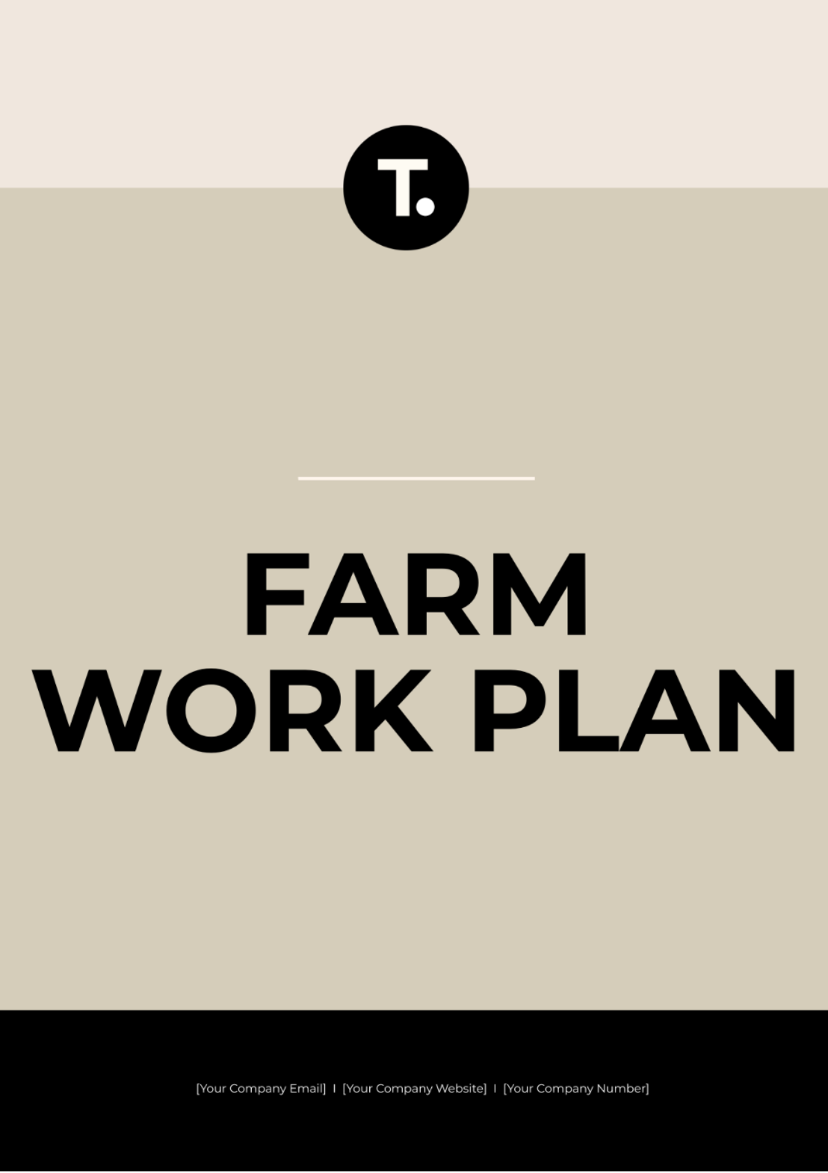 Free Farm Work Plan Template