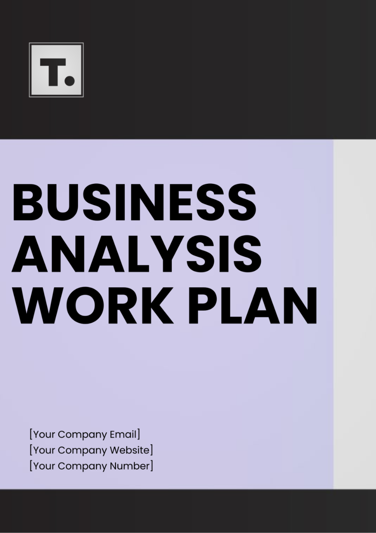 Business Analysis Work Plan Template - Edit Online & Download