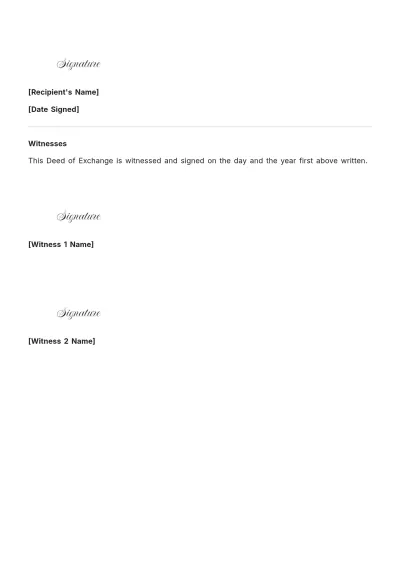 Free Deed of Donation Design Template to Edit Online