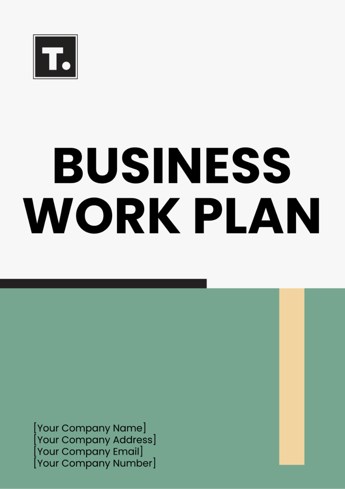 Business Work Plan Template - Edit Online & Download