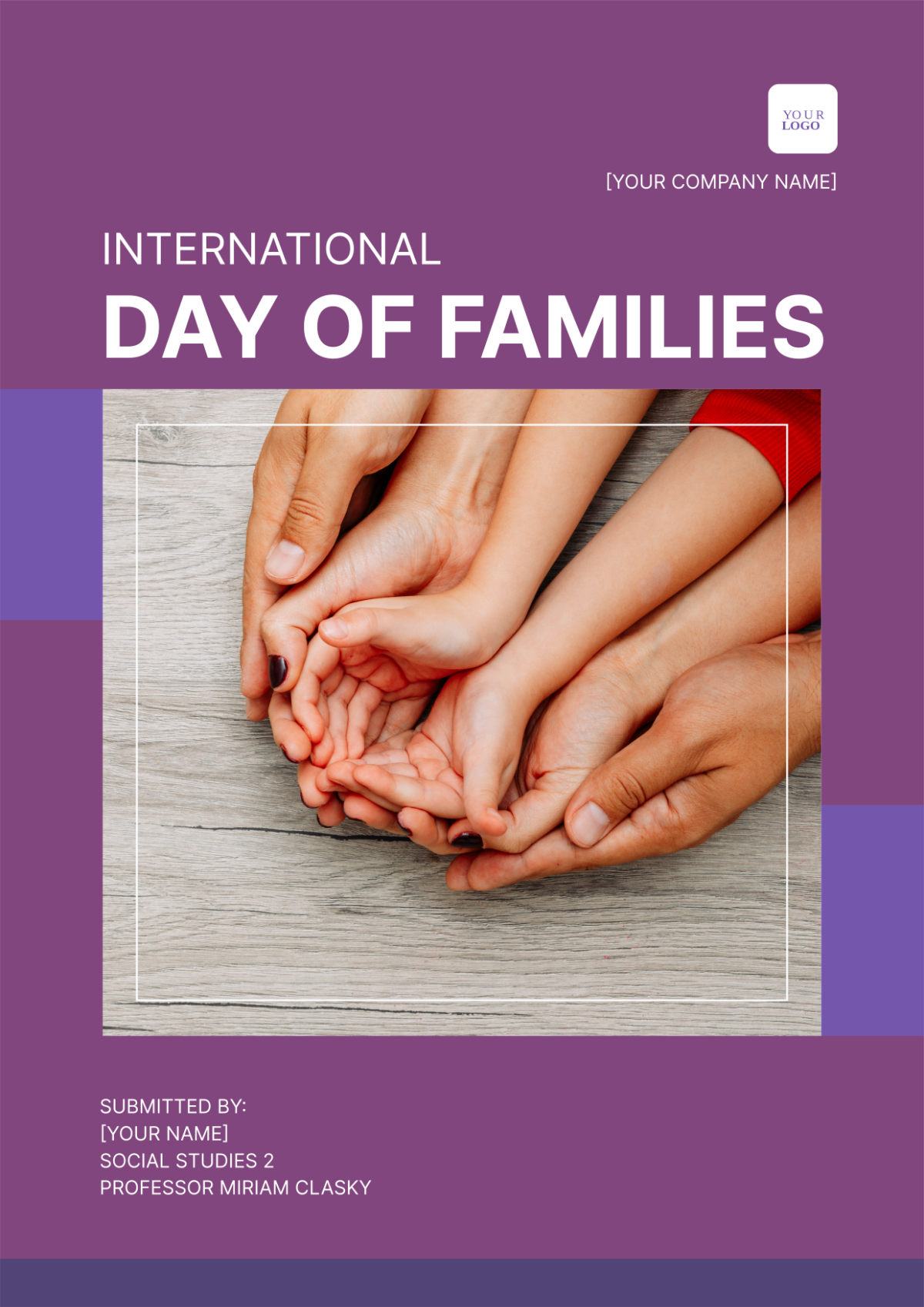 International Day of Families Cover Page
