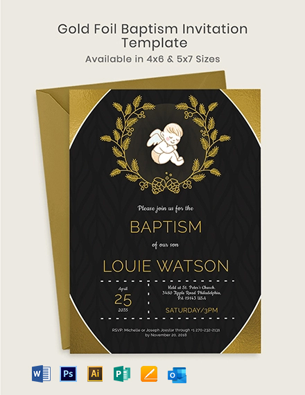 Catholic Baptism Invitations In Spanish