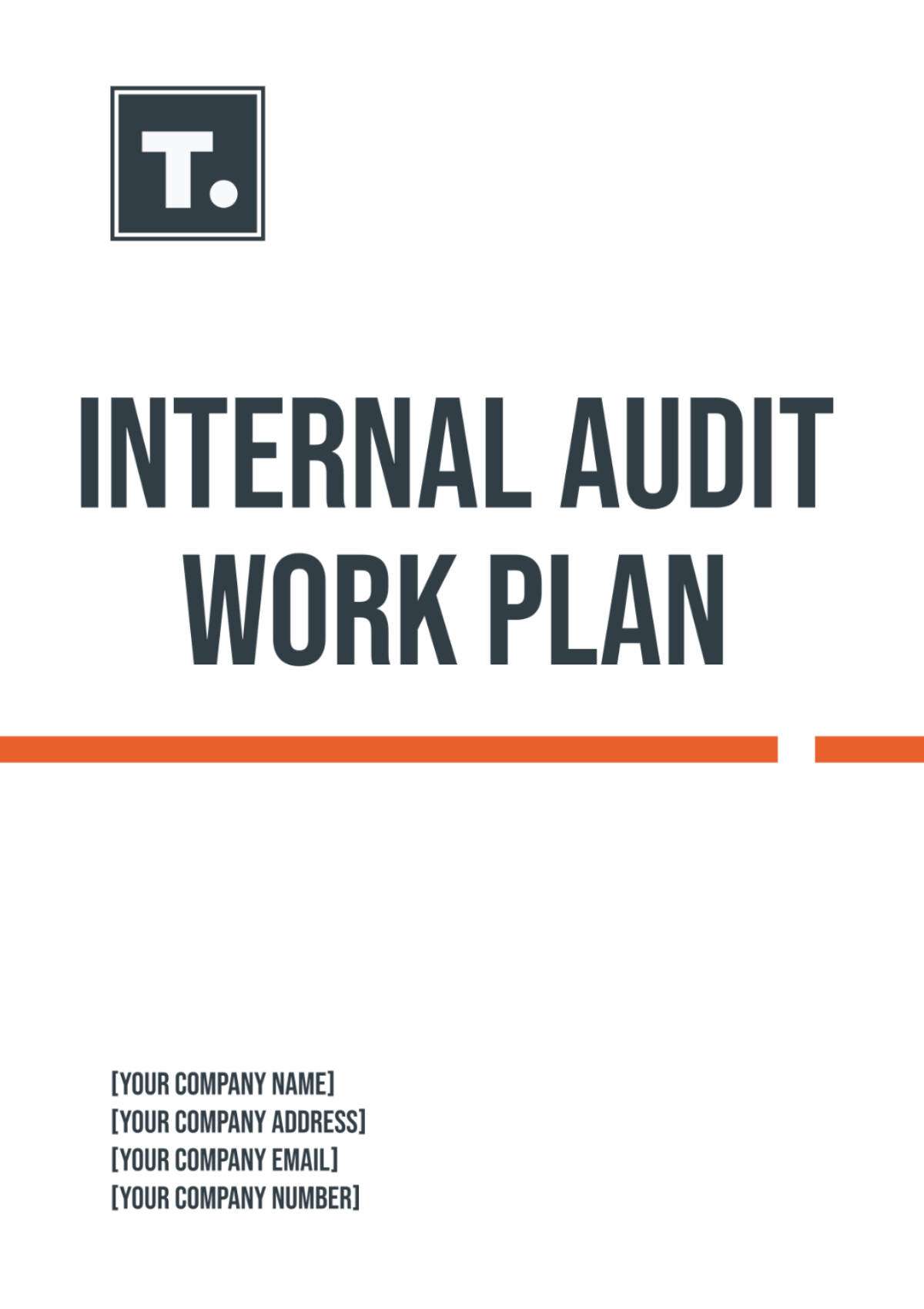 Free Internal Audit Work Plan Template