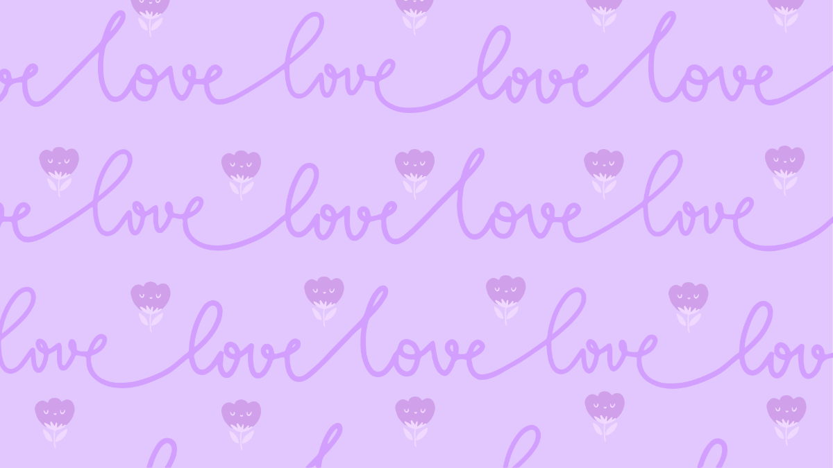Lilac Love Shiny Background