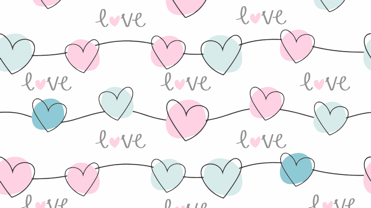 Pastel Love Background