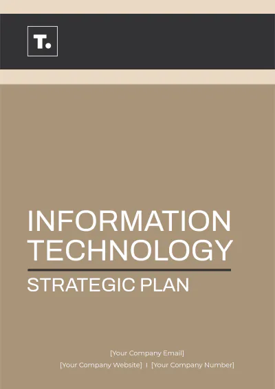 Free Information Technology Strategic Plan Template to Edit Online