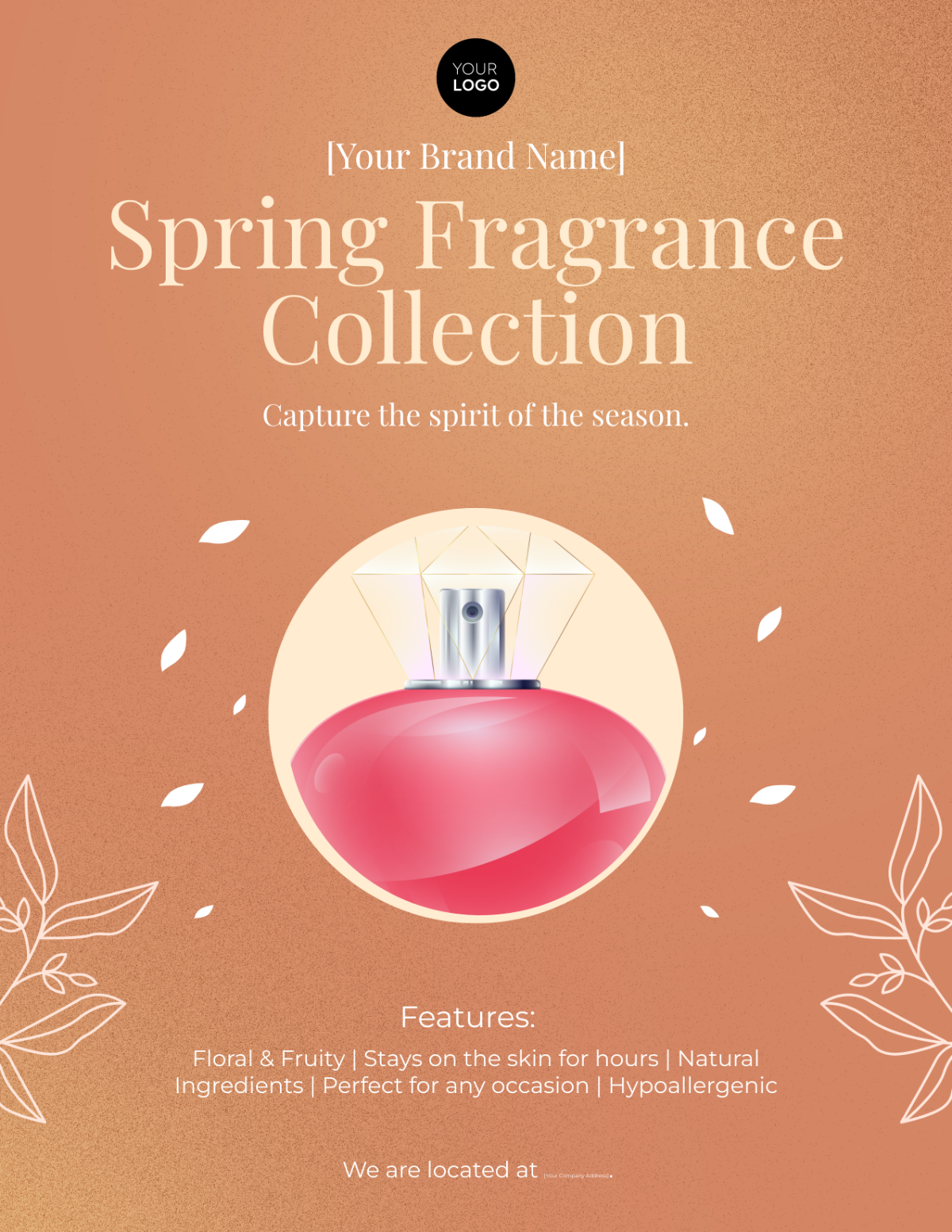 Perfume Promotion Flyer