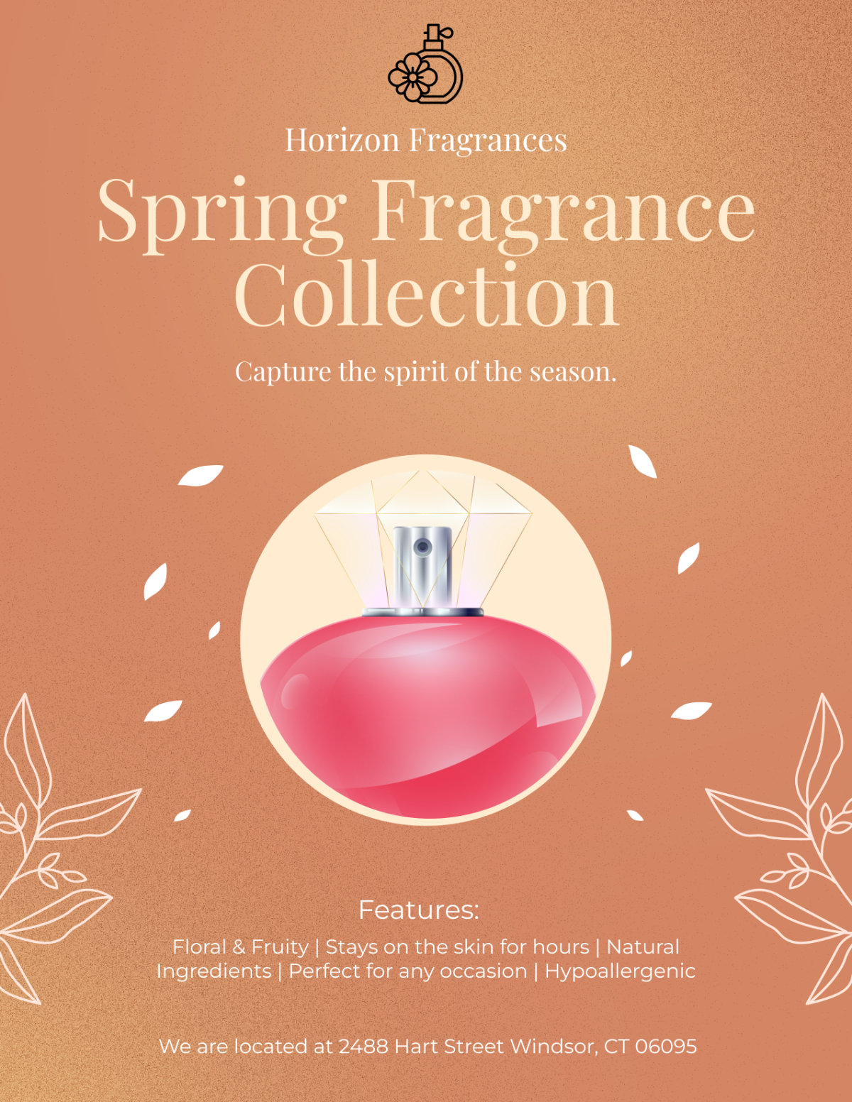 Perfume Promotion Flyer Template