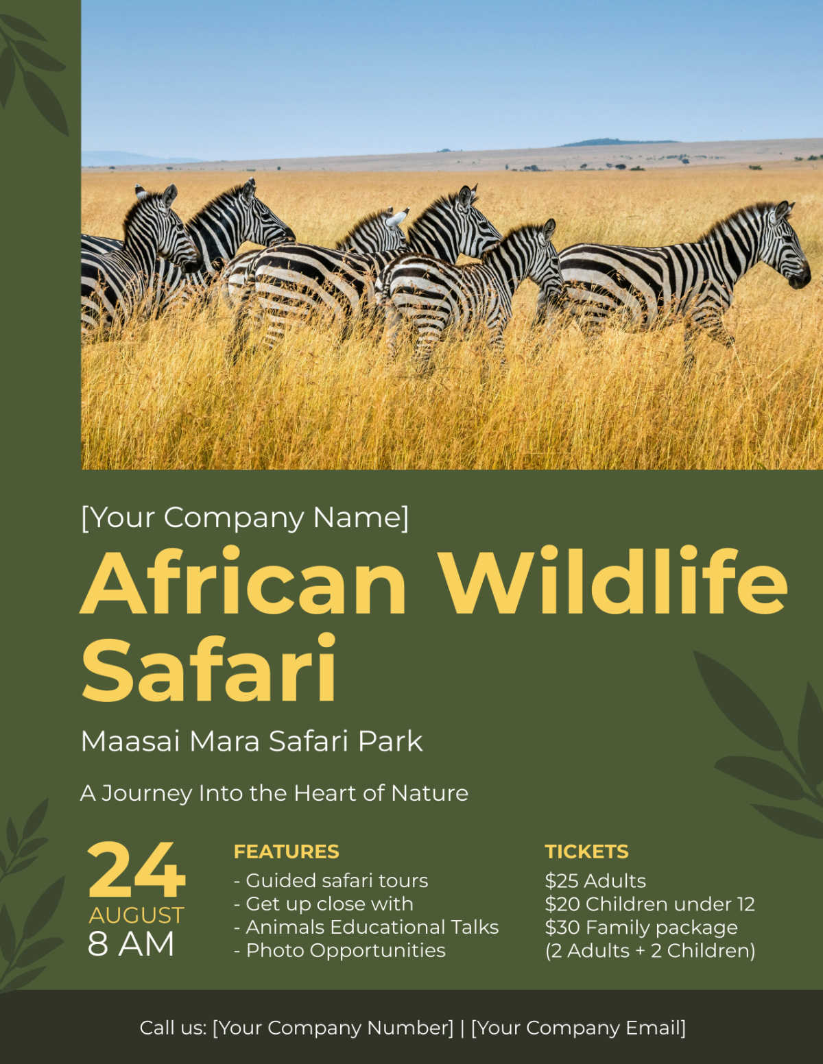 Wildlife Safari Flyer