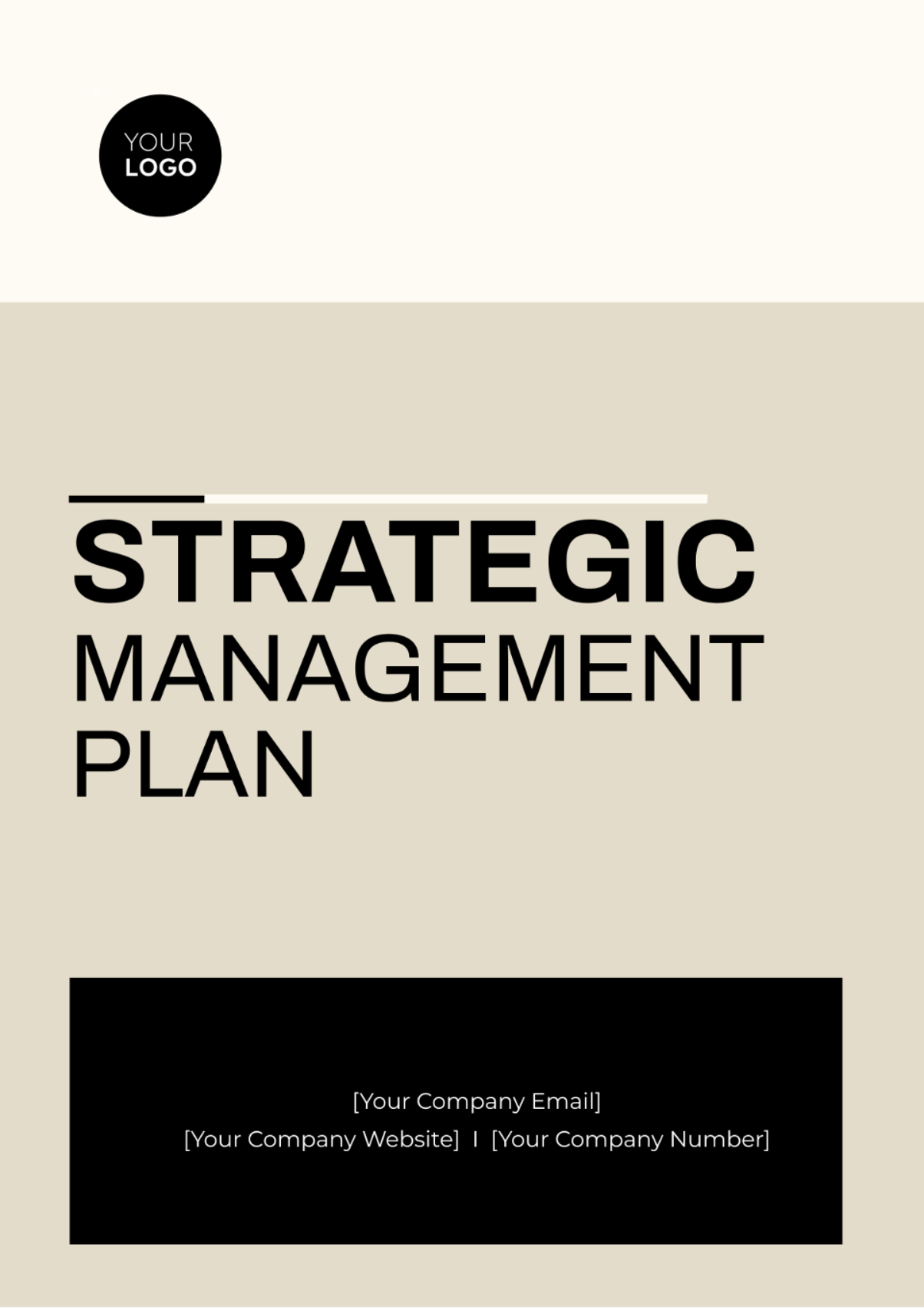 Strategic Management Plan Template - Edit Online & Download