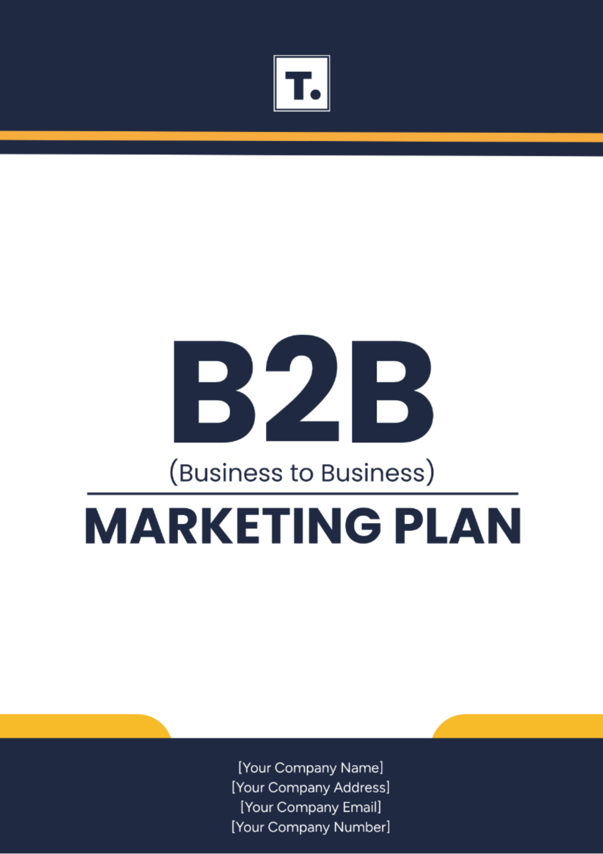 B2b Marketing Plan Templates Edit Online And Download Example 0722