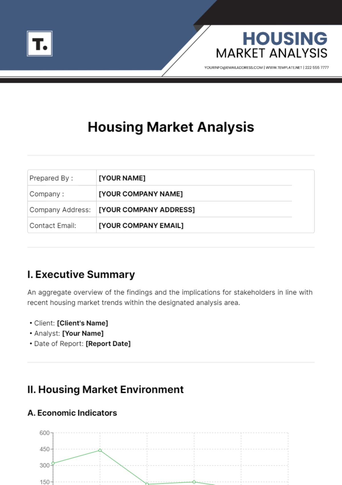 Housing Market Analysis Template - Edit Online & Download