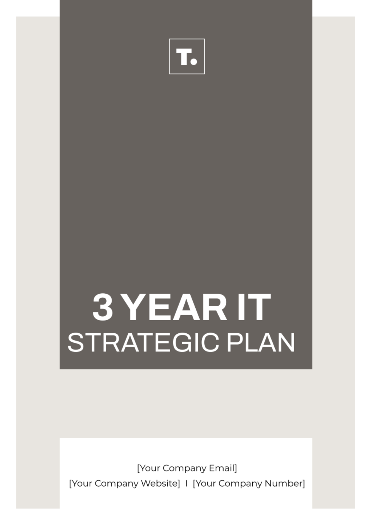 3 Year IT Strategic Plan Template - Edit Online & Download