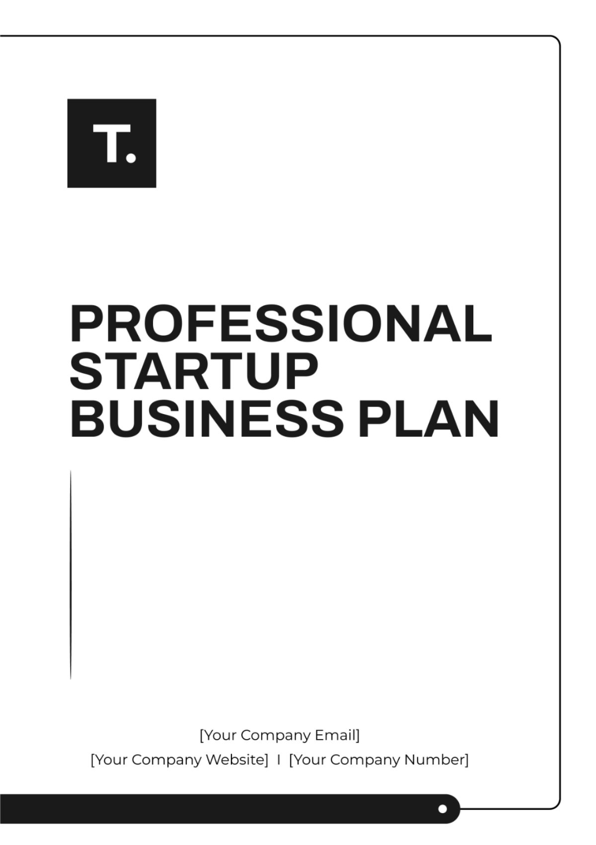 Professional Startup Business Plan Template - Edit Online & Download