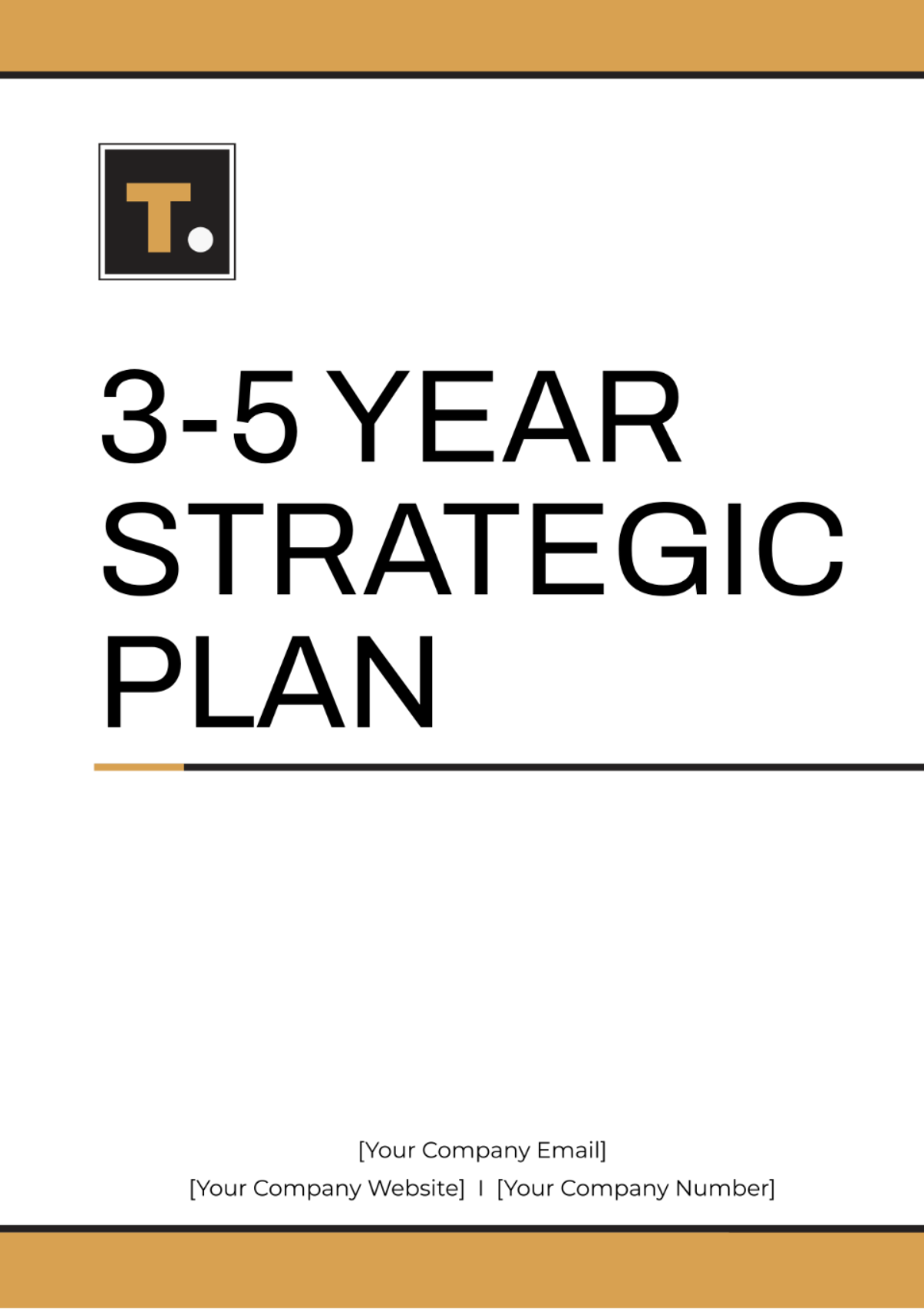 3-5 Year Strategic Plan Template - Edit Online & Download