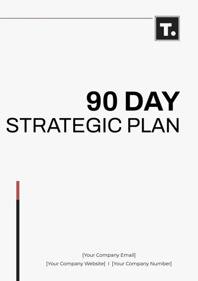 Free 90 Day Strategic Plan Template to Edit Online