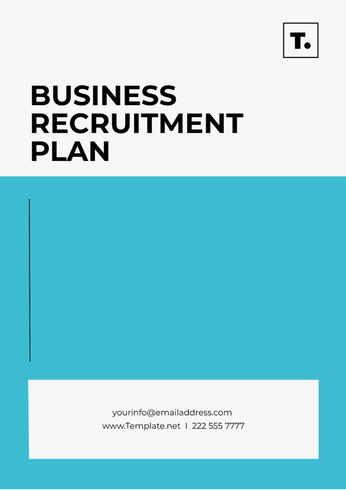 Business Recruitment Plan Template - Edit Online & Download