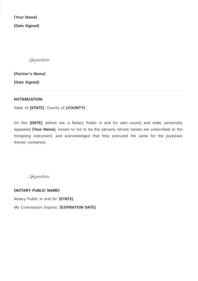 Free General Partnership Deed Template to Edit Online