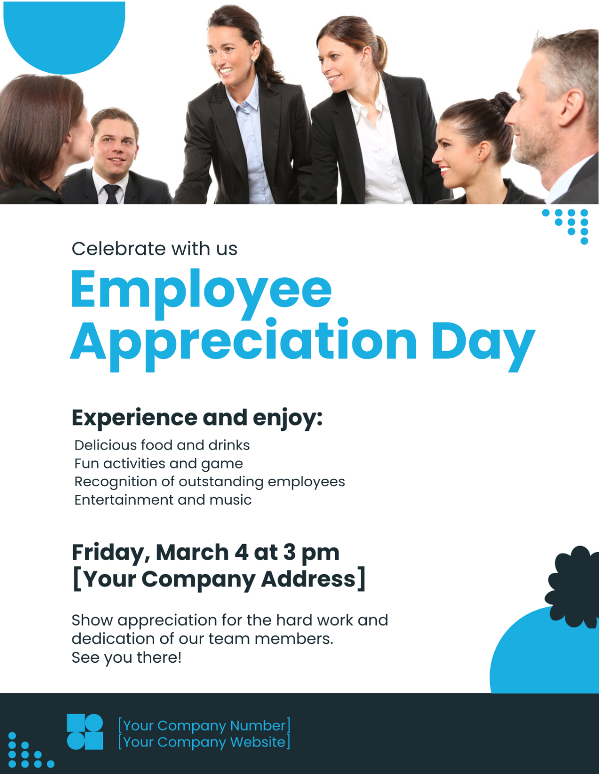 Free Employee Appreciation Flyer Template