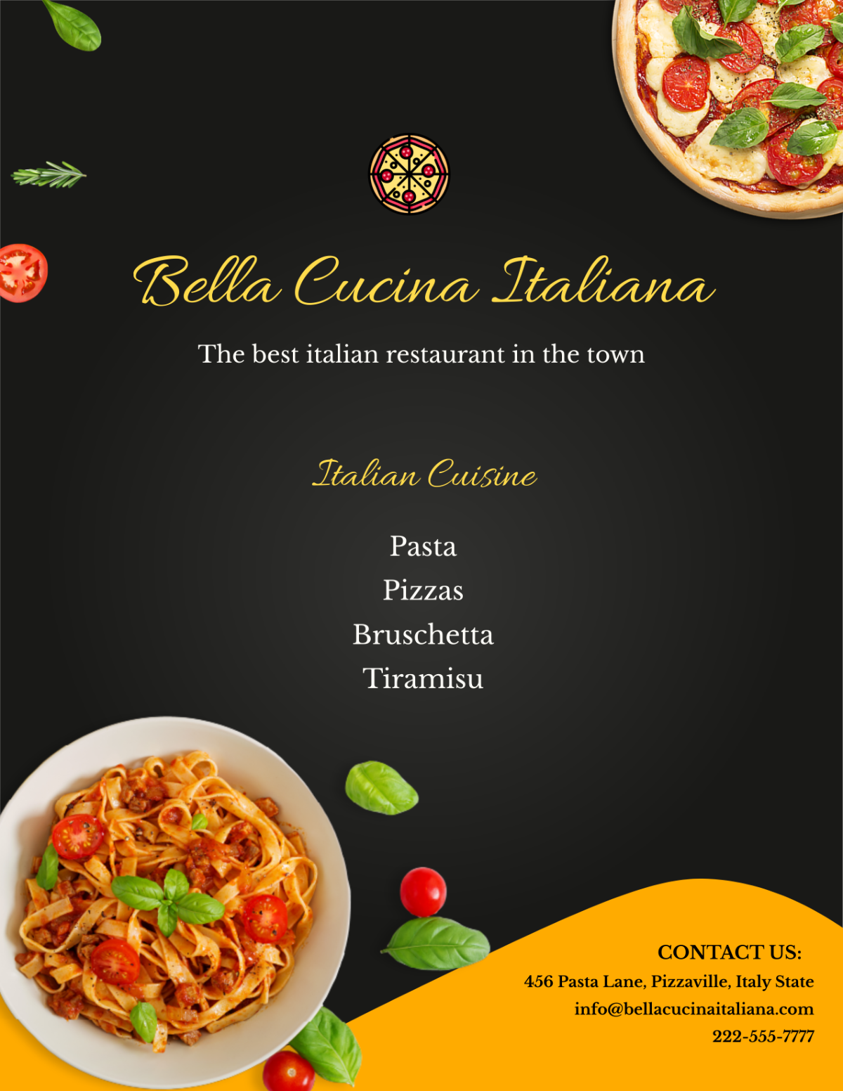Italian Food Flyer