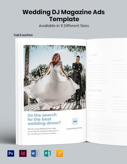 Wedding Bridal Magazine Ads 