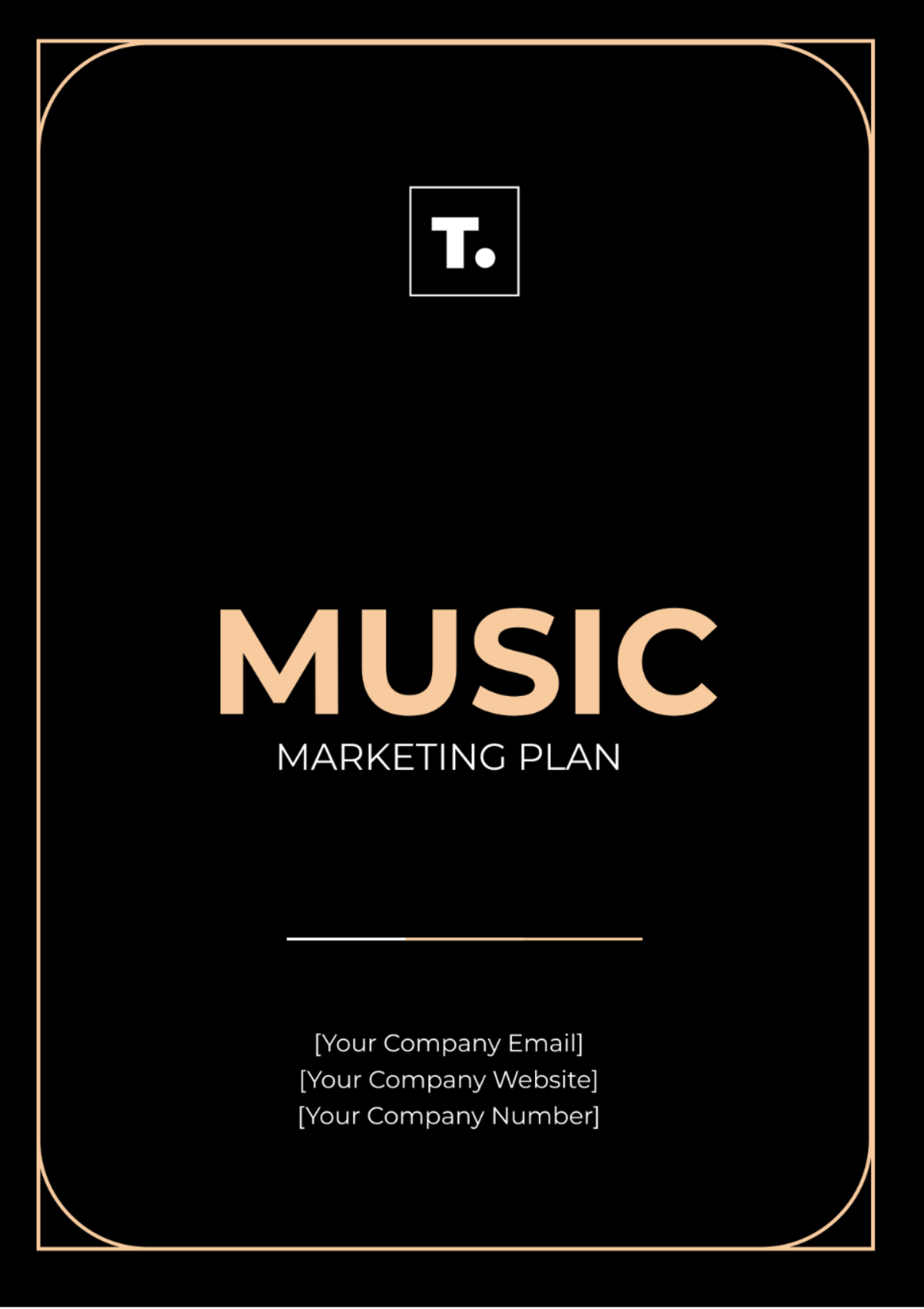 Music Marketing Plan Template - Edit Online & Download