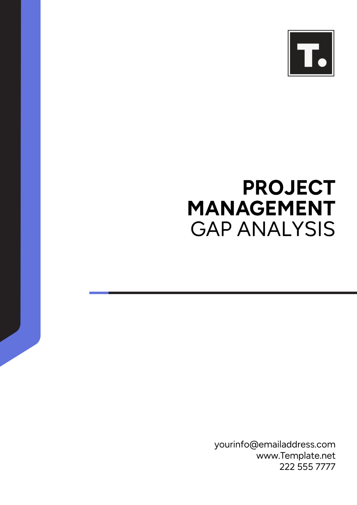 Project Management Gap Analysis Template