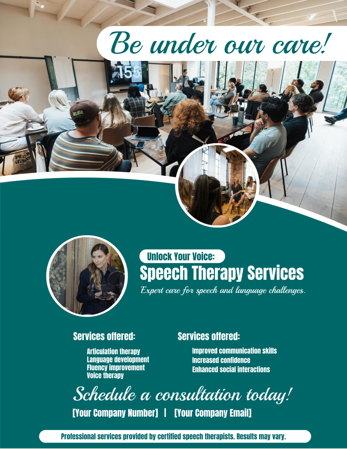 Speech Therapy Flyer Template - Edit Online & Download Example ...