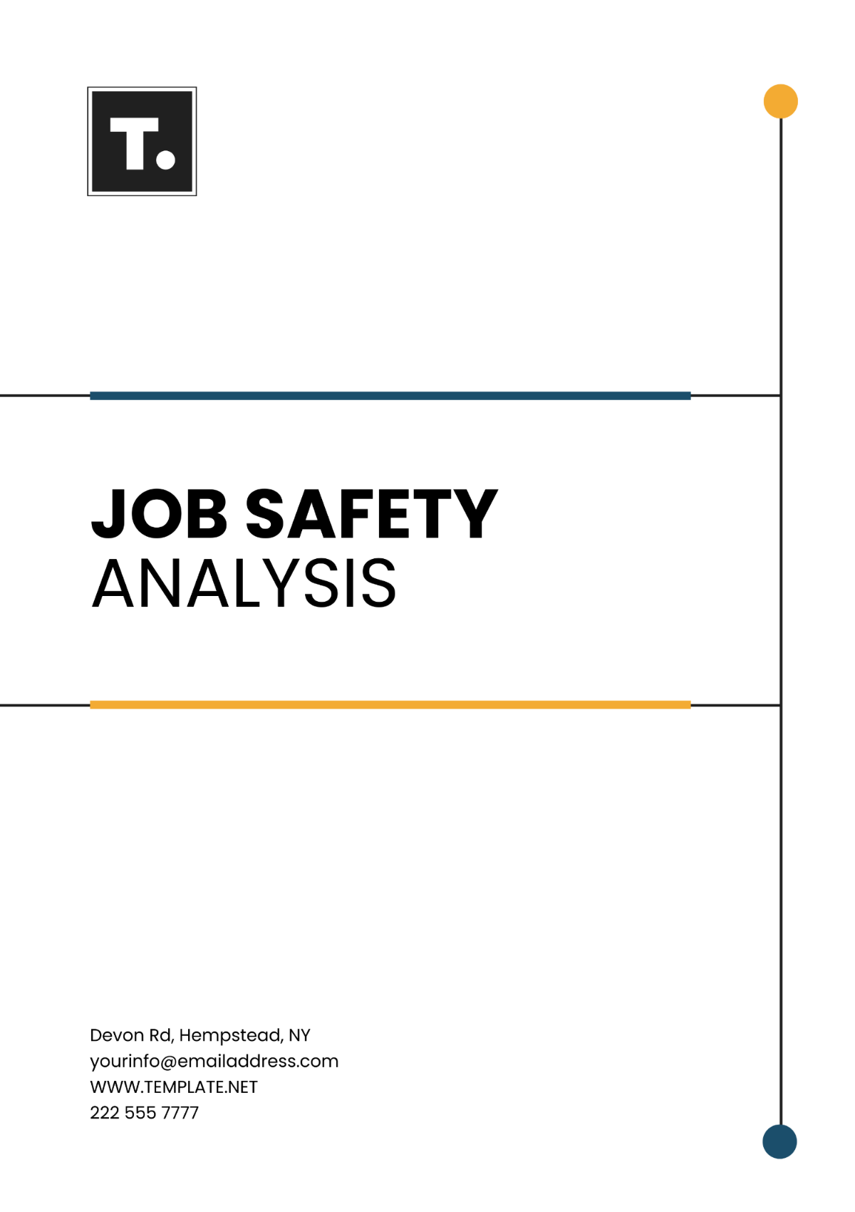 Free Job Safety Analysis Template