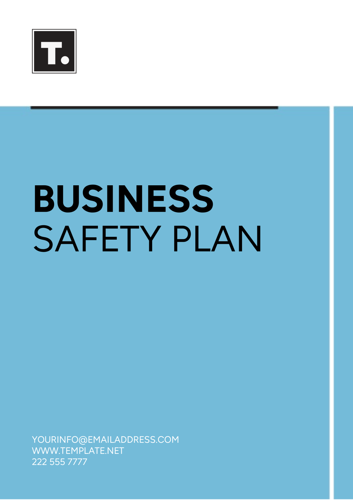 Business Safety Plan Template - Edit Online & Download