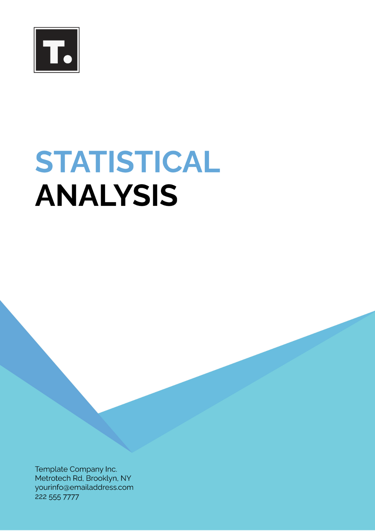 Free Statistical Analysis Outline Template